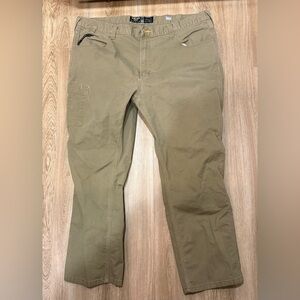 Ariat Rebar M4 Relaxed Straight Men's Tan Cargo Jeans